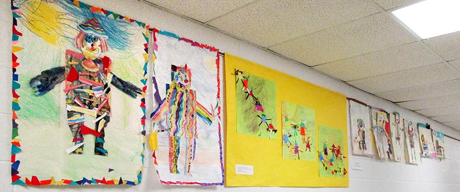 Hallway art